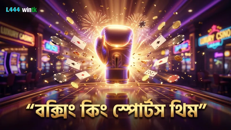 বক্সিং কিং স্লটের স্পোর্টস থিম ডিজাইন বিশেষজ্ঞদের দ্বারা তৈরি।