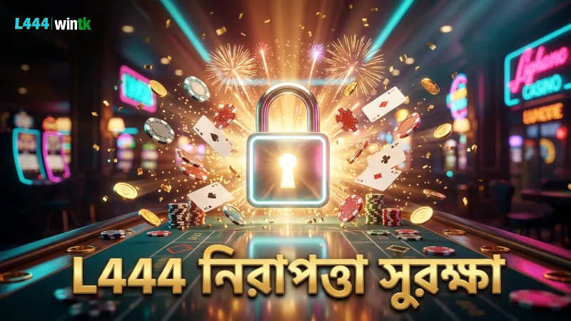 L444 নিরাপদ এনক্রিপশন দিয়ে আপনার অ্যাকাউন্ট সুরক্ষিত রাখে