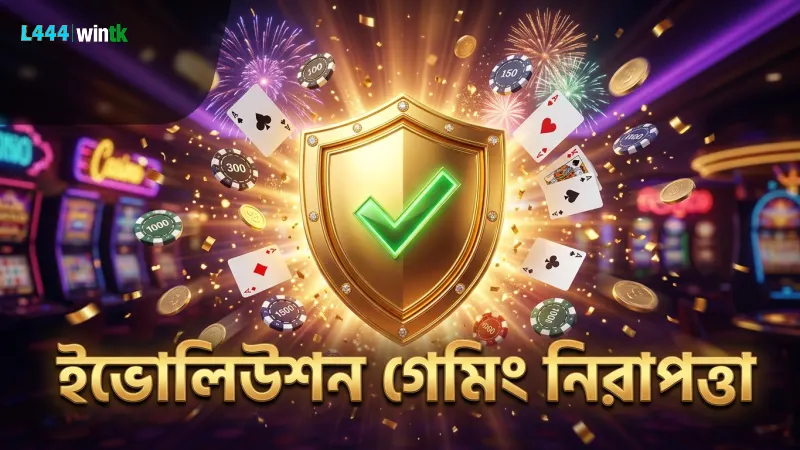 ইভোলিউশন গেমিং-এর লাইসেন্স নিরাপদ খেলার নিশ্চয়তা দেয়