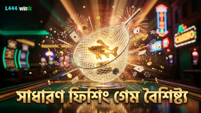 সাধারণ ফিশিং গেমের সরল গেমপ্লে এবং পেআউট মেকানিক্স।
