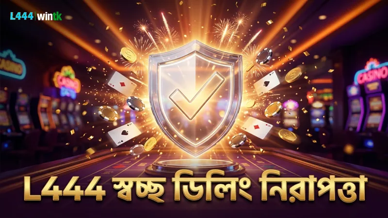 L444 এর স্বচ্ছ সিঙ্গেল-কার্ড ডিলিং নিরাপদ খেলার নিশ্চয়তা দেয়।
