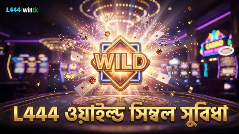 L444 এর ওয়াইল্ড সিম্বল কম্বিনেশন বড় জয়ের সুযোগ তৈরি করে।