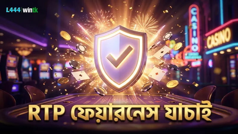 গেমের ফেয়ারনেস নিশ্চিত করতে RTP পরীক্ষা করা হয়।