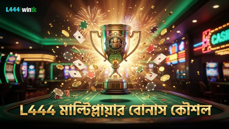 মাল্টিপ্লায়ার বোনাসের কার্যকারিতা ও কৌশল নিয়ে L444-এর বিশ্লেষণ।