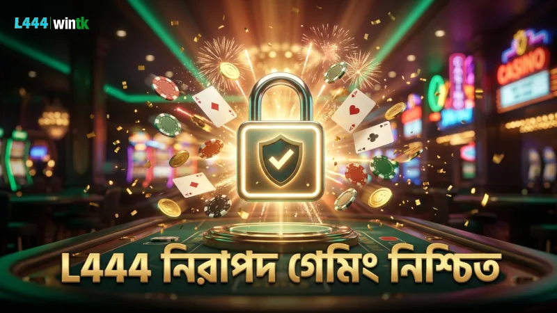 নিরাপদ গেমিং পরিবেশ ও অফিসিয়াল রুলস L444 নিশ্চিত করে।