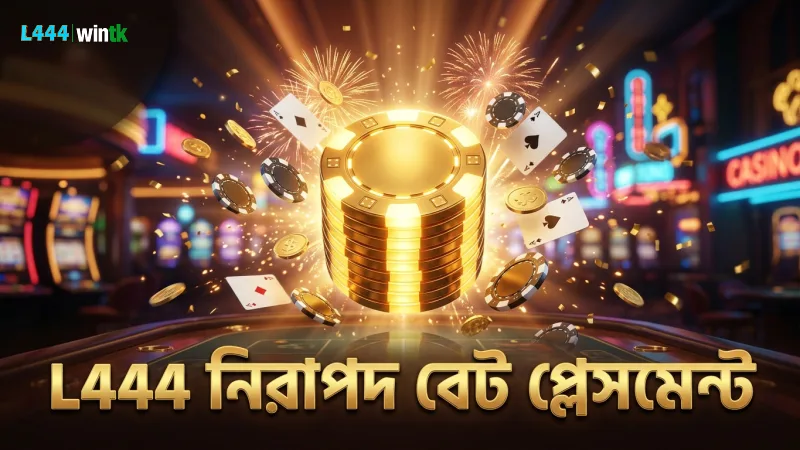 L444 প্ল্যাটফর্মে নিরাপদ ও দ্রুত বেট প্লেসমেন্ট নিশ্চিত করুন