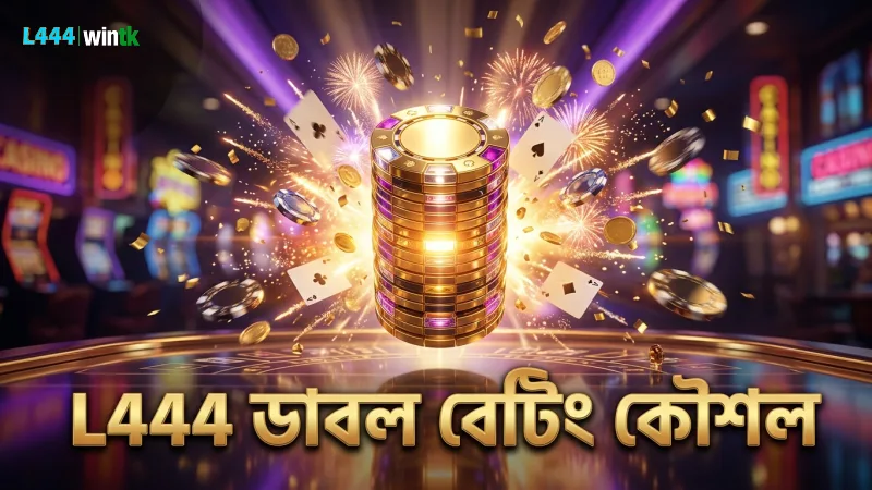 ডাবল বেটিং ফিচার ব্যবহারে জয় সম্ভাবনা বাড়ান L444 সাথে