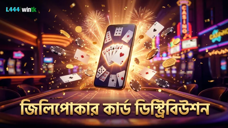 জিলিপোকার অনলাইন মোবাইলে কার্ড ডিস্ট্রিবিউশন বোঝার সুবিধা