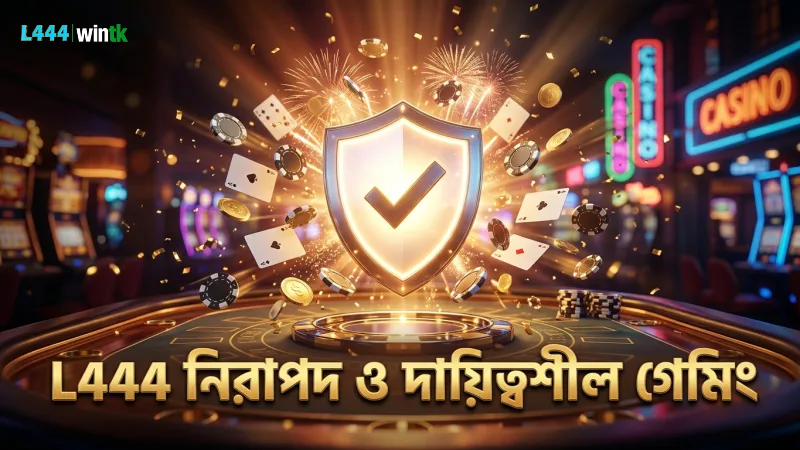 দায়িত্বশীল গেমিং এবং নিরাপত্তা নিশ্চিত করুন L444-র সাথে