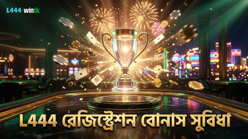 L444 রেজিস্ট্রেশন দ্রুত সম্পন্ন করে বোনাস পাওয়ার সুযোগ