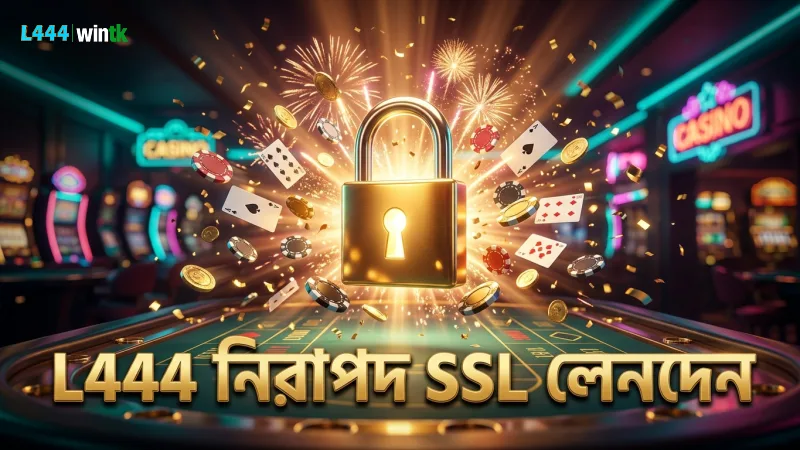 L444 SSL এনক্রিপশন ব্যবহার করে নিরাপদ লেনদেন নিশ্চিত করে