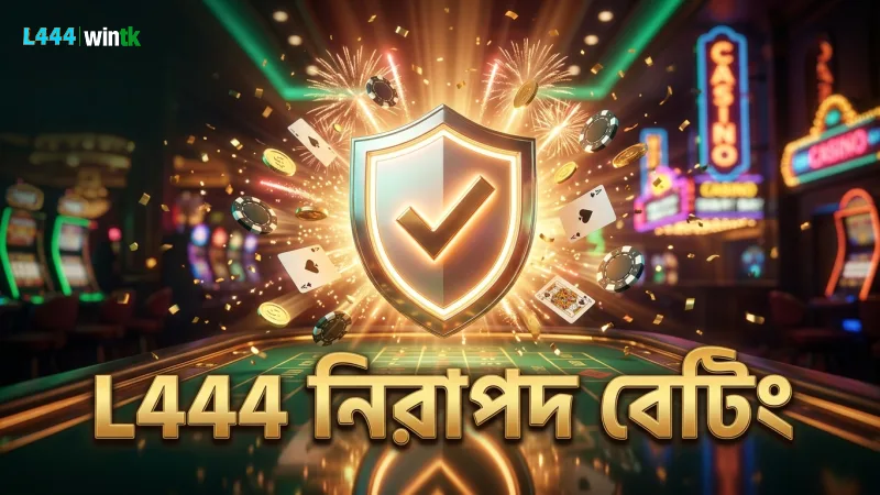 L444 নিরাপদ বেটিং পরিবেশ এবং নির্ভরযোগ্যতা নিশ্চিত করে।